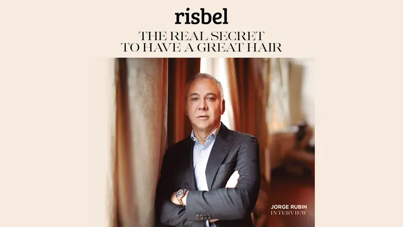 Jorge Rubín、Risbel 誌インタビューカバー
